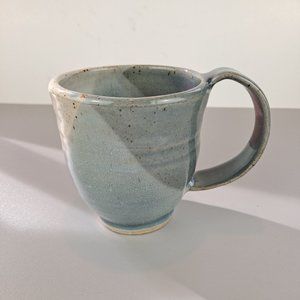 Hand-Made Pottery Mug Signed ELN